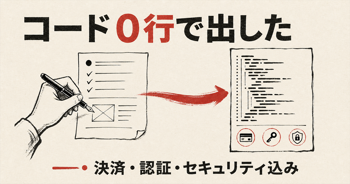 仕様書からコードへ — バイブコーディングの流れ
